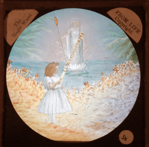 When she waved a wand of magic